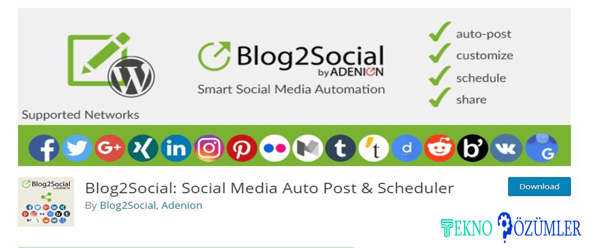 Blog2Social: Social Media Auto Post & Scheduler